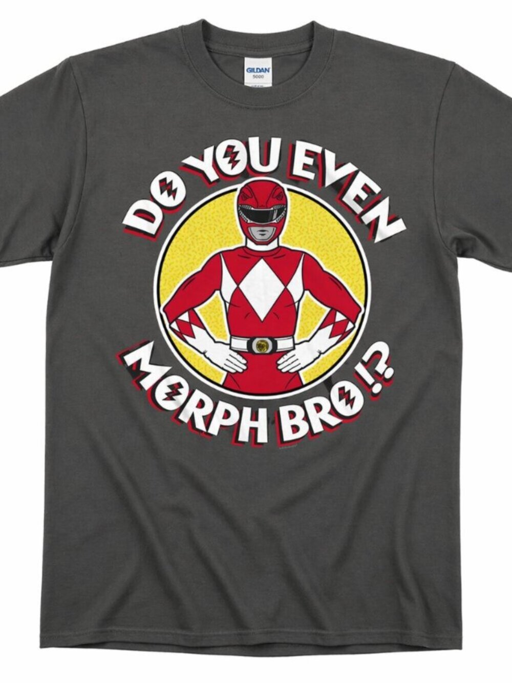 Power Rangers Red Ranger Morph Meme Graphic Unisex T-Shirt 287